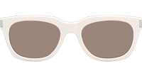 SL582 Sunglasses Cream Gold Brown