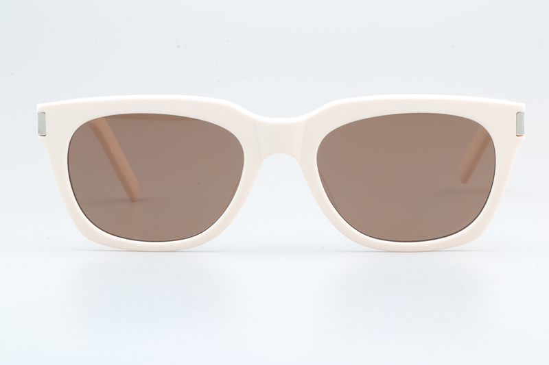 SL582 Sunglasses Cream Gold Brown