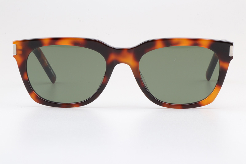 SL582 Sunglasses Tortoise Gold Green