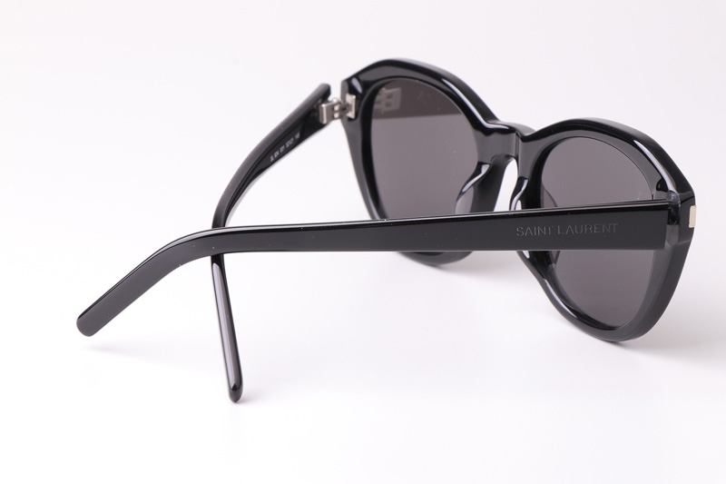 SL604 Sunglasses Black Gray