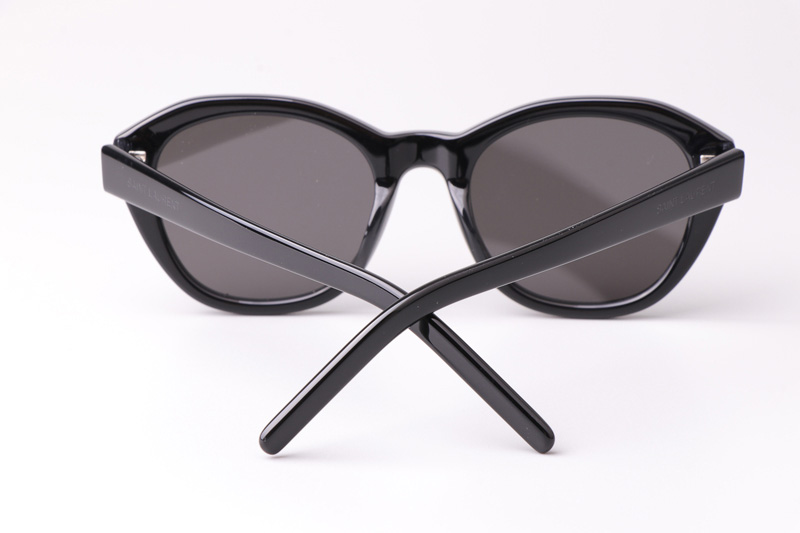 SL604 Sunglasses Black Gray