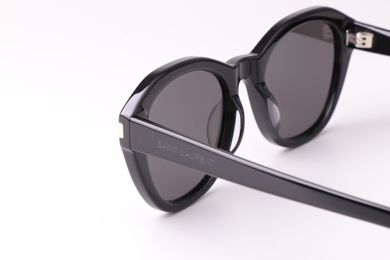 SL604 Sunglasses Black Gray