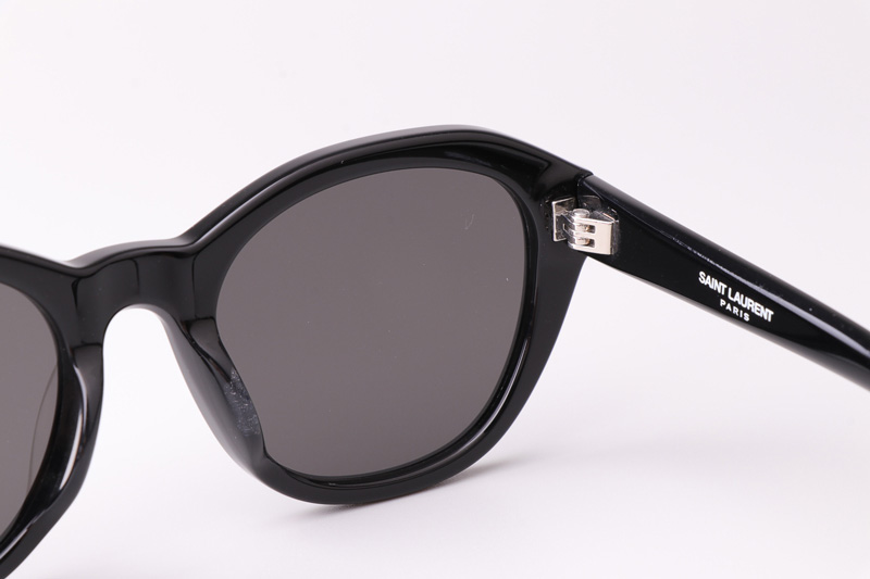 SL604 Sunglasses Black Gray