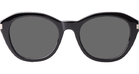 SL604 Sunglasses Black Gray
