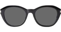 SL604 Sunglasses Black Gray