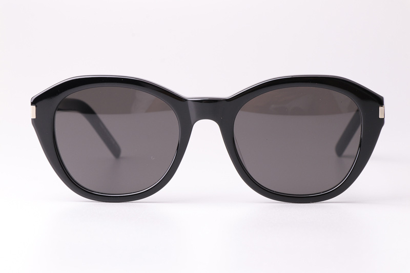 SL604 Sunglasses Black Gray