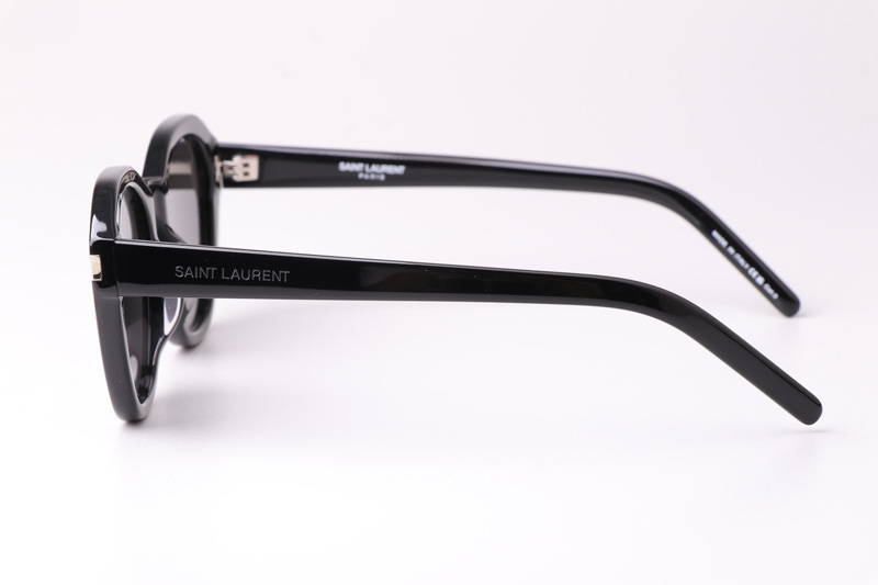 SL604 Sunglasses Black Gray