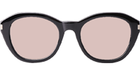 SL604 Sunglasses Black Light Brown