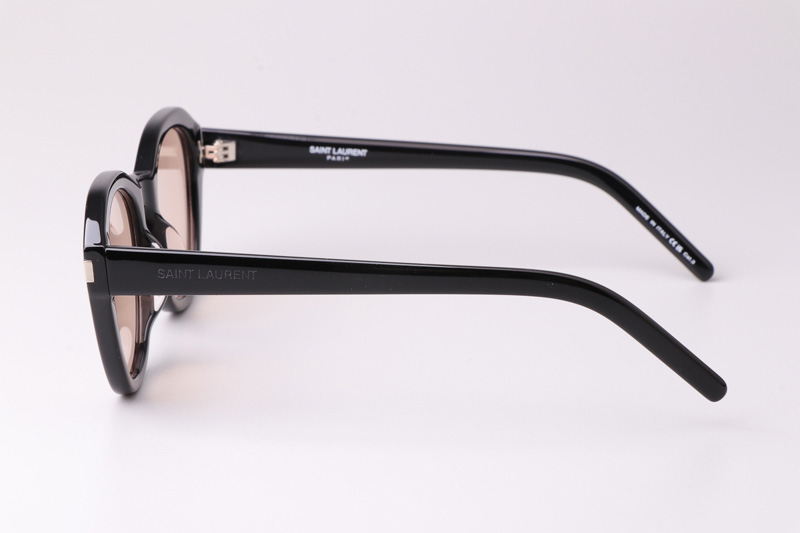 SL604 Sunglasses Black Light Brown