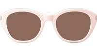 SL604 Sunglasses Cream Brown