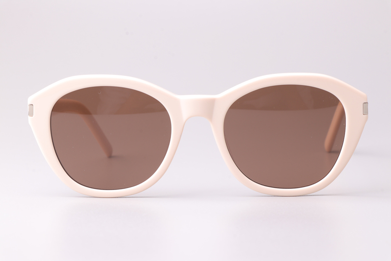 SL604 Sunglasses Cream Brown
