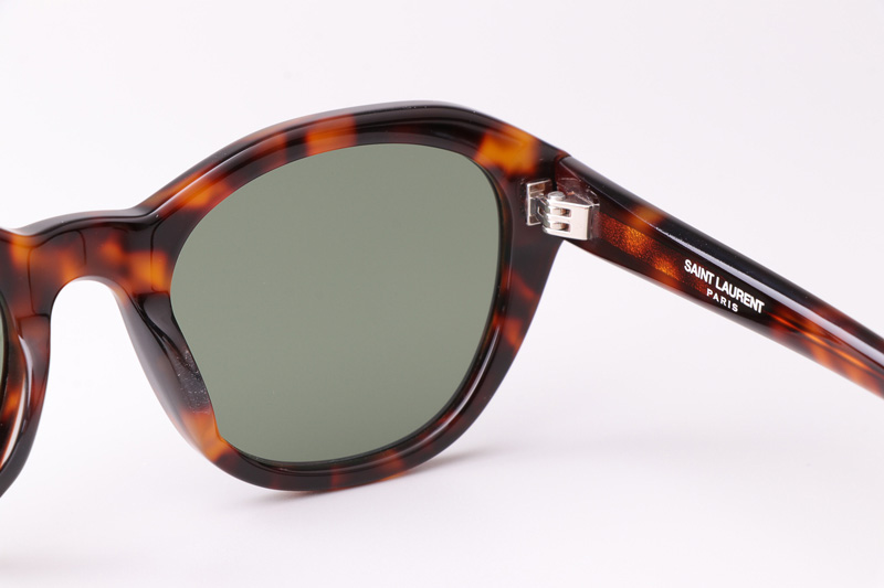 SL604 Sunglasses Tortoise Green