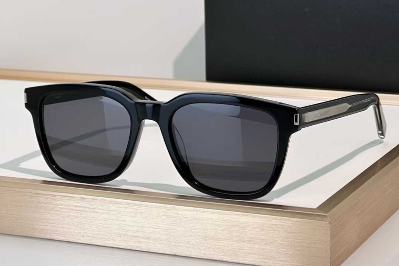 SL711 Sunglasses Black Gray