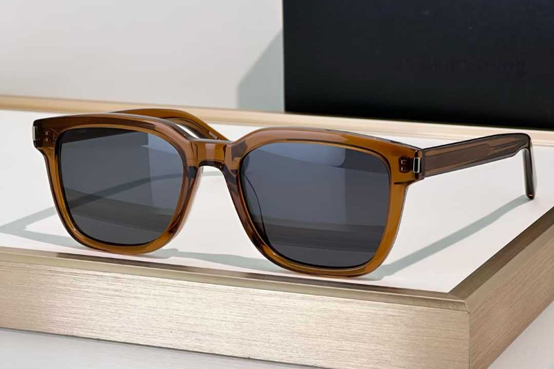 SL711 Sunglasses Brown Gray