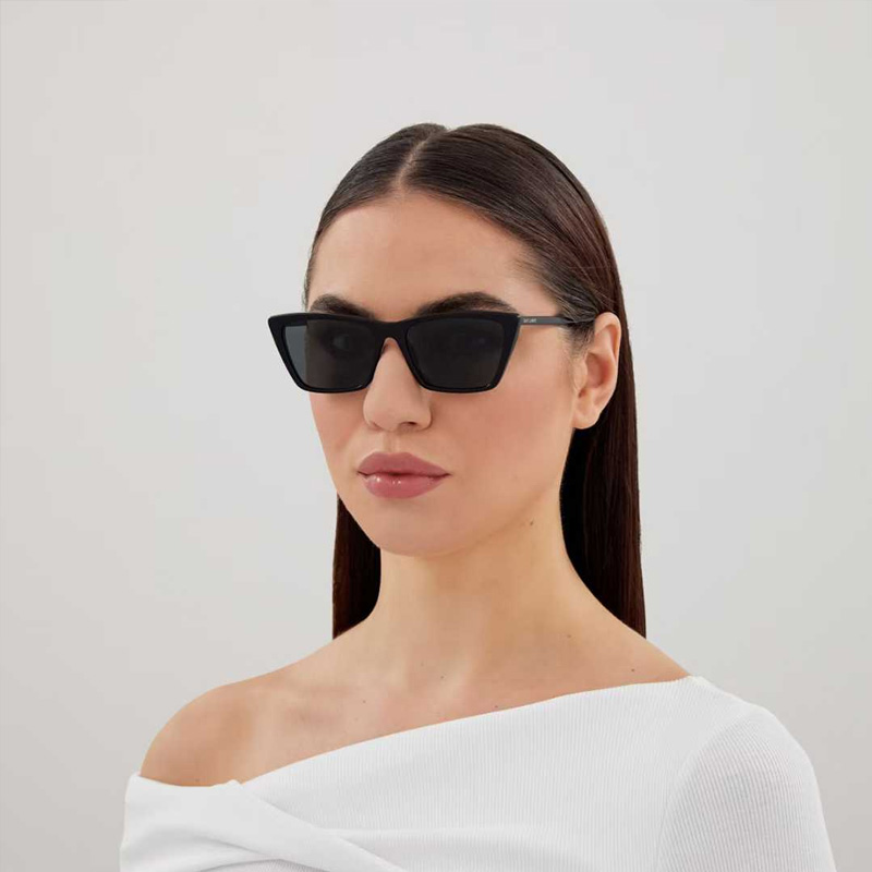 SL737 Sunglasses Black Gray