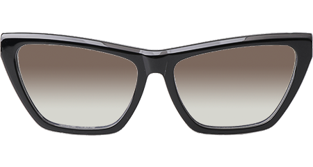 SLM103 Sunglasses Black Gradient Brown