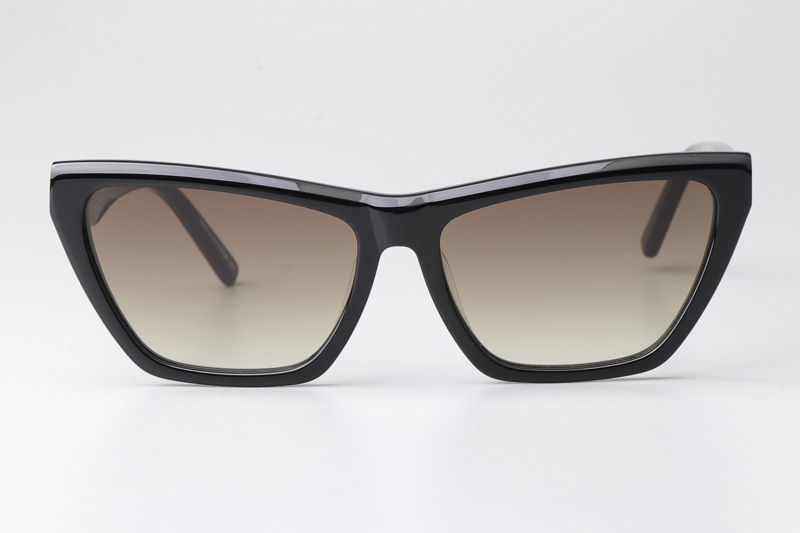 SLM103 Sunglasses Black Gradient Brown