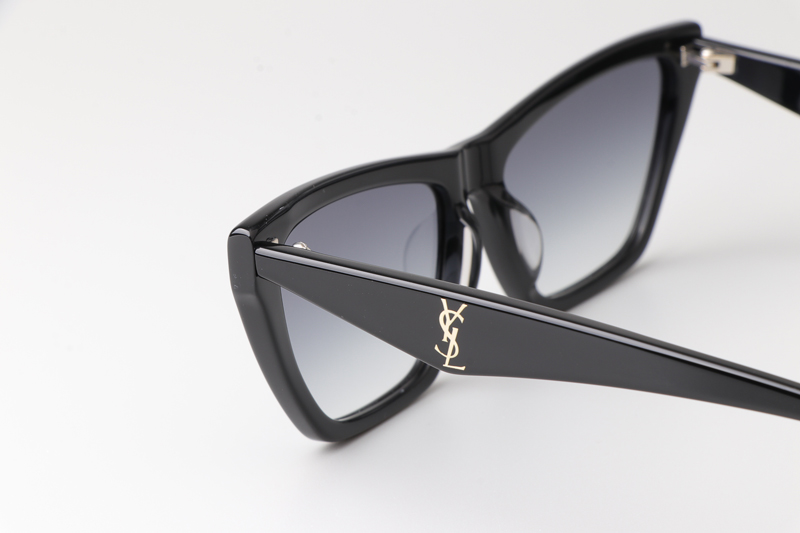 SLM103 Sunglasses Black Gradient Gray