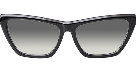 SLM103 Sunglasses Black Gradient Gray