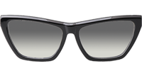 SLM103 Sunglasses Black Gradient Gray