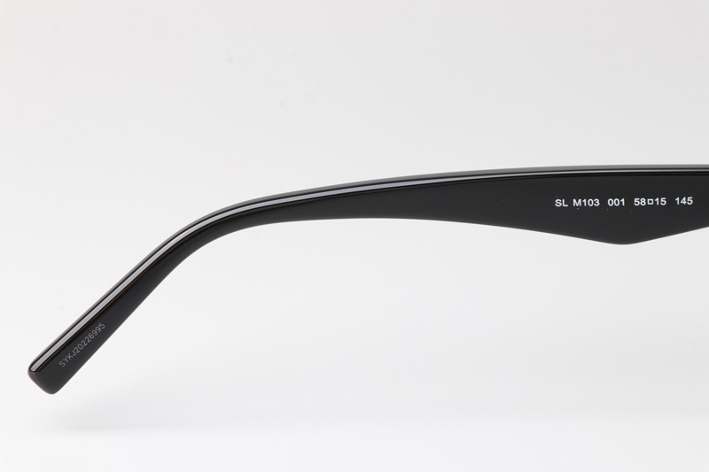 SLM103 Sunglasses Black Gradient Gray