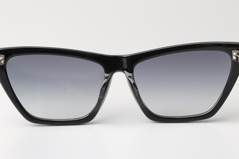 SLM103 Sunglasses Black Gradient Gray