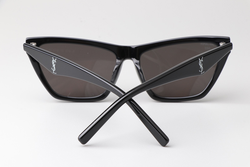 SLM103 Sunglasses Black Gray