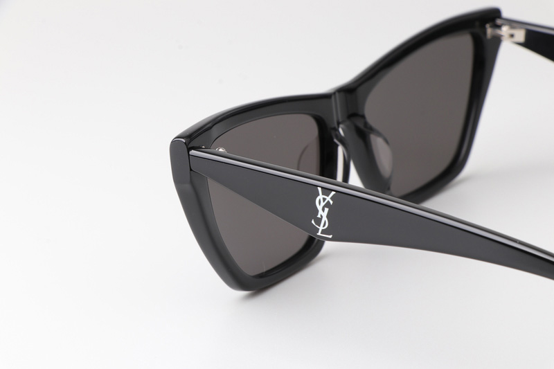 SLM103 Sunglasses Black Gray