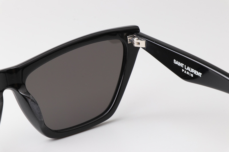 SLM103 Sunglasses Black Gray