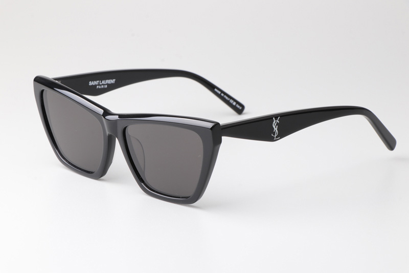 SLM103 Sunglasses Black Gray