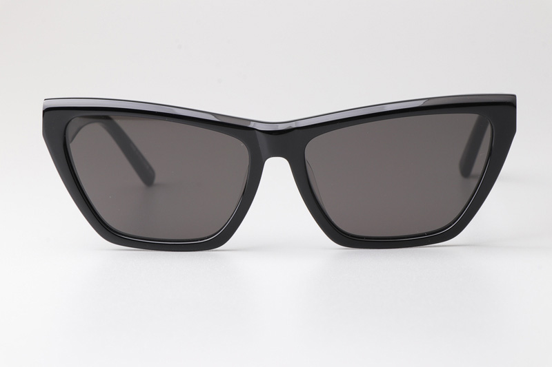 SLM103 Sunglasses Black Gray