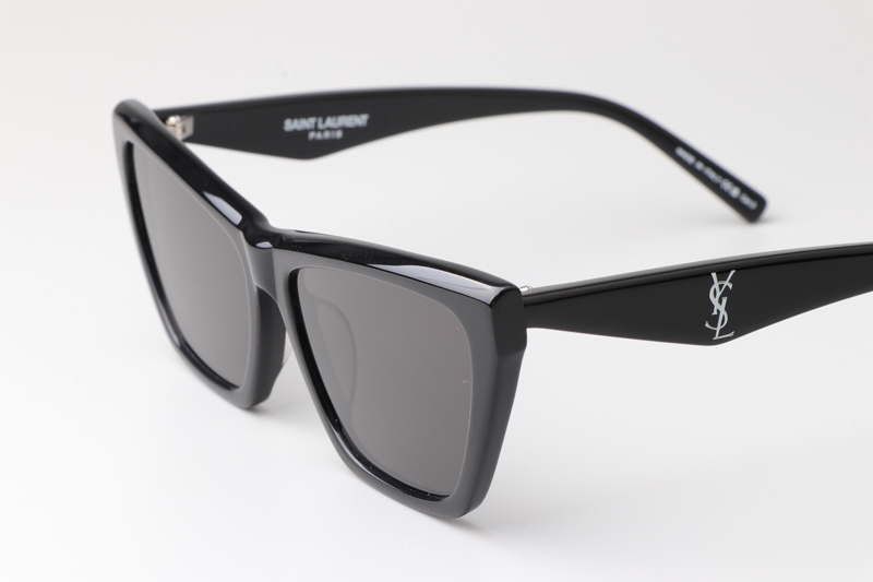 SLM103 Sunglasses Black Gray