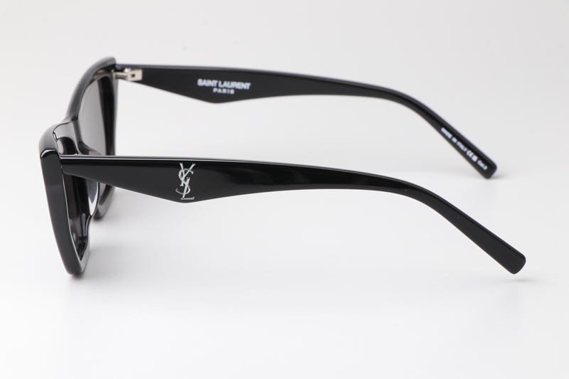 SLM103 Sunglasses Black Gray