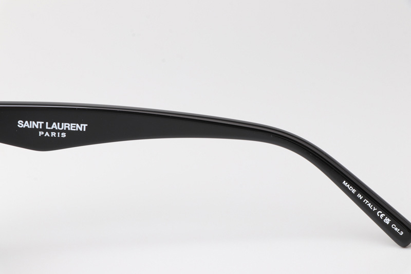 SLM103 Sunglasses Black Gray