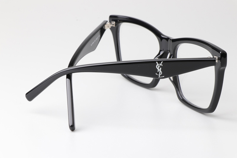 SLM104 Eyeglasses Black