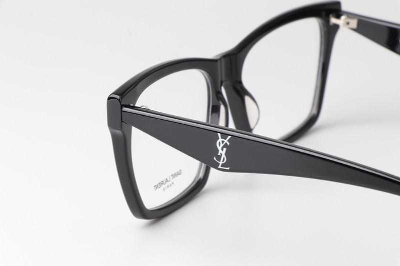 SLM104 Eyeglasses Black