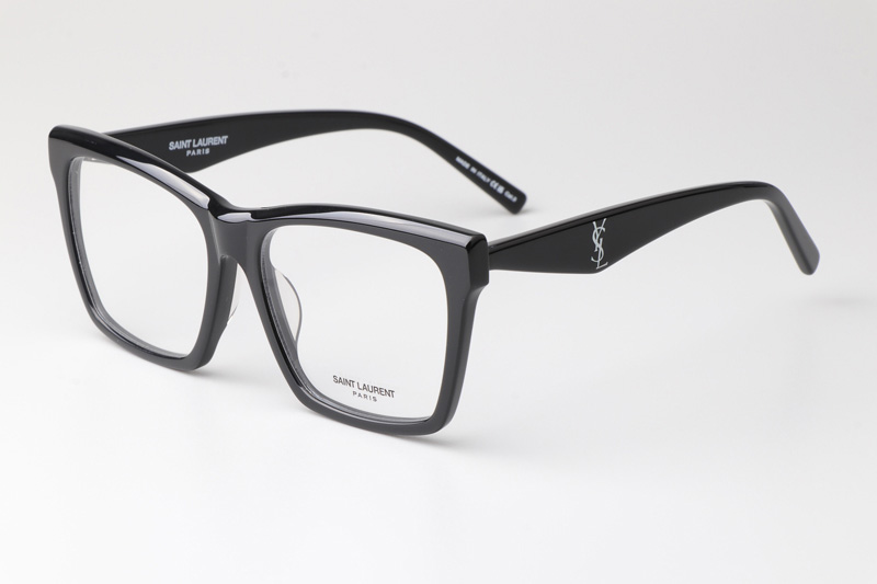 SLM104 Eyeglasses Black