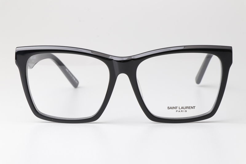 SLM104 Eyeglasses Black