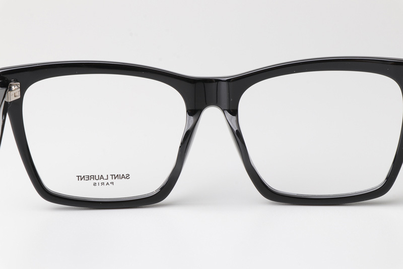 SLM104 Eyeglasses Black