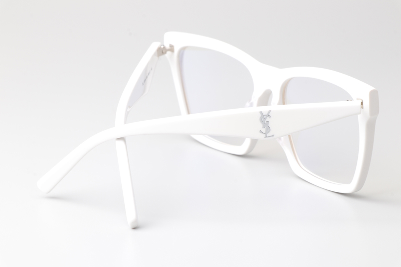 SLM104 Eyeglasses White