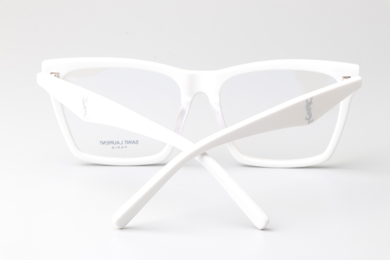 SLM104 Eyeglasses White