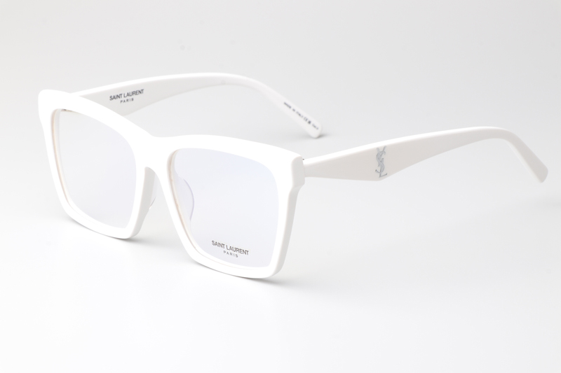 SLM104 Eyeglasses White
