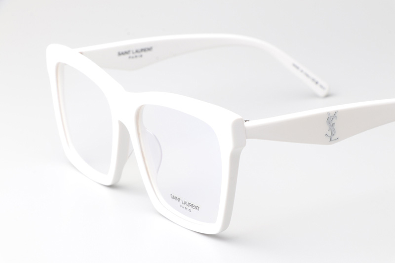 SLM104 Eyeglasses White