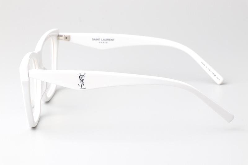 SLM104 Eyeglasses White