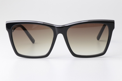 SLM104 Sunglasses Black Gradient Brown
