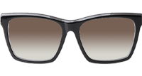 SLM104 Sunglasses Black Gradient Brown