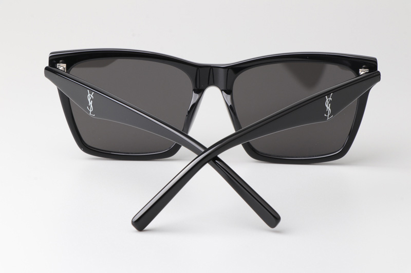 SLM104 Sunglasses Black Gray