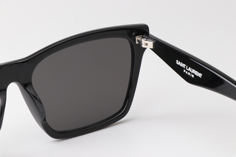 SLM104 Sunglasses Black Gray
