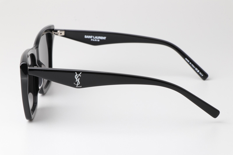 SLM104 Sunglasses Black Gray