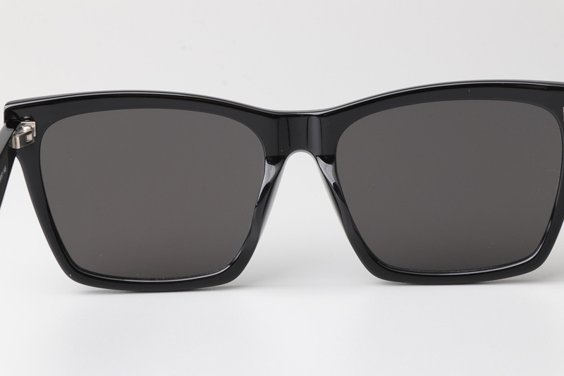 SLM104 Sunglasses Black Gray